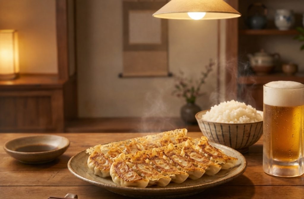 餃子をひと口→肉汁→ビールで流し込む…このループ、かなり危険です。