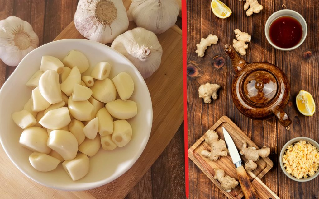 生姜　ニンニク