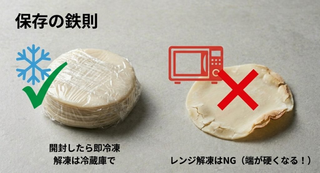 余ったら冷凍保存する方法