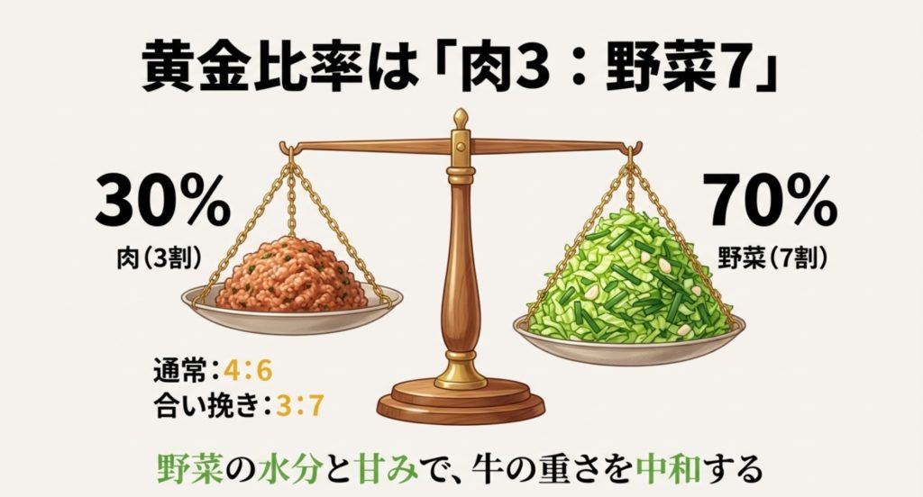 豚ひき肉がない時に試したい肉と野菜の黄金比