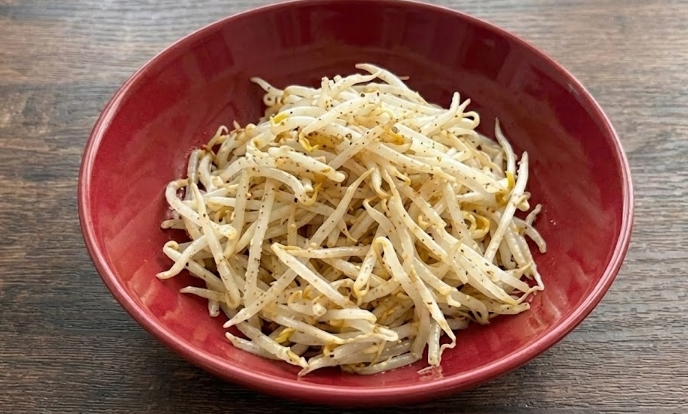 レンジともやしで作る5分のスピード副菜